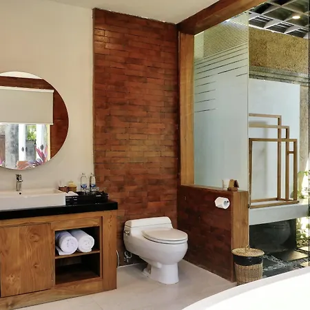 Sagara Villas And Suites Sanur By Ahm Exterior photo Bathroom with a shower enclosure